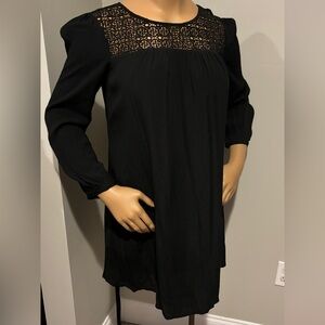 LBD - Black Swing Dress w/belt